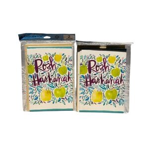 NEW Hallmark Rosh Hashanah Jewish New Year Cards Tree of Life 2 Packs of 6 Cards